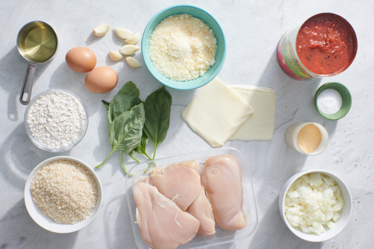 Crispy Chicken Parmesan