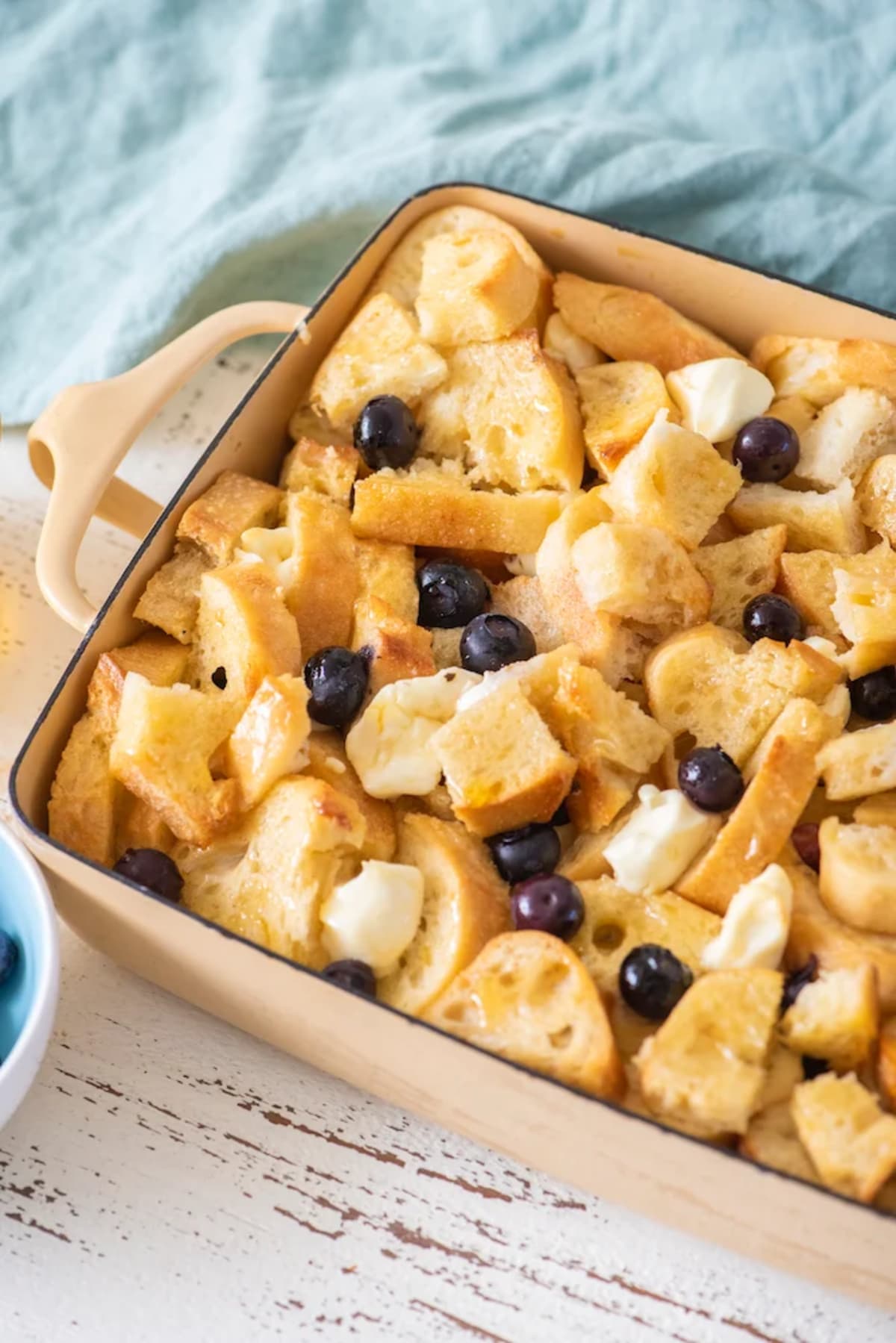 Blueberry Cream Cheese French Toast