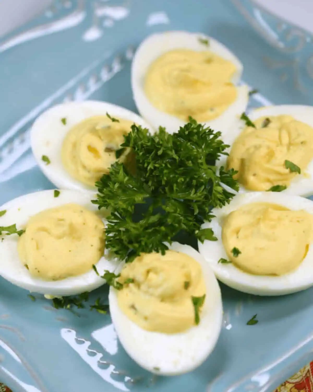 Southern Deviled Eggs with Relish