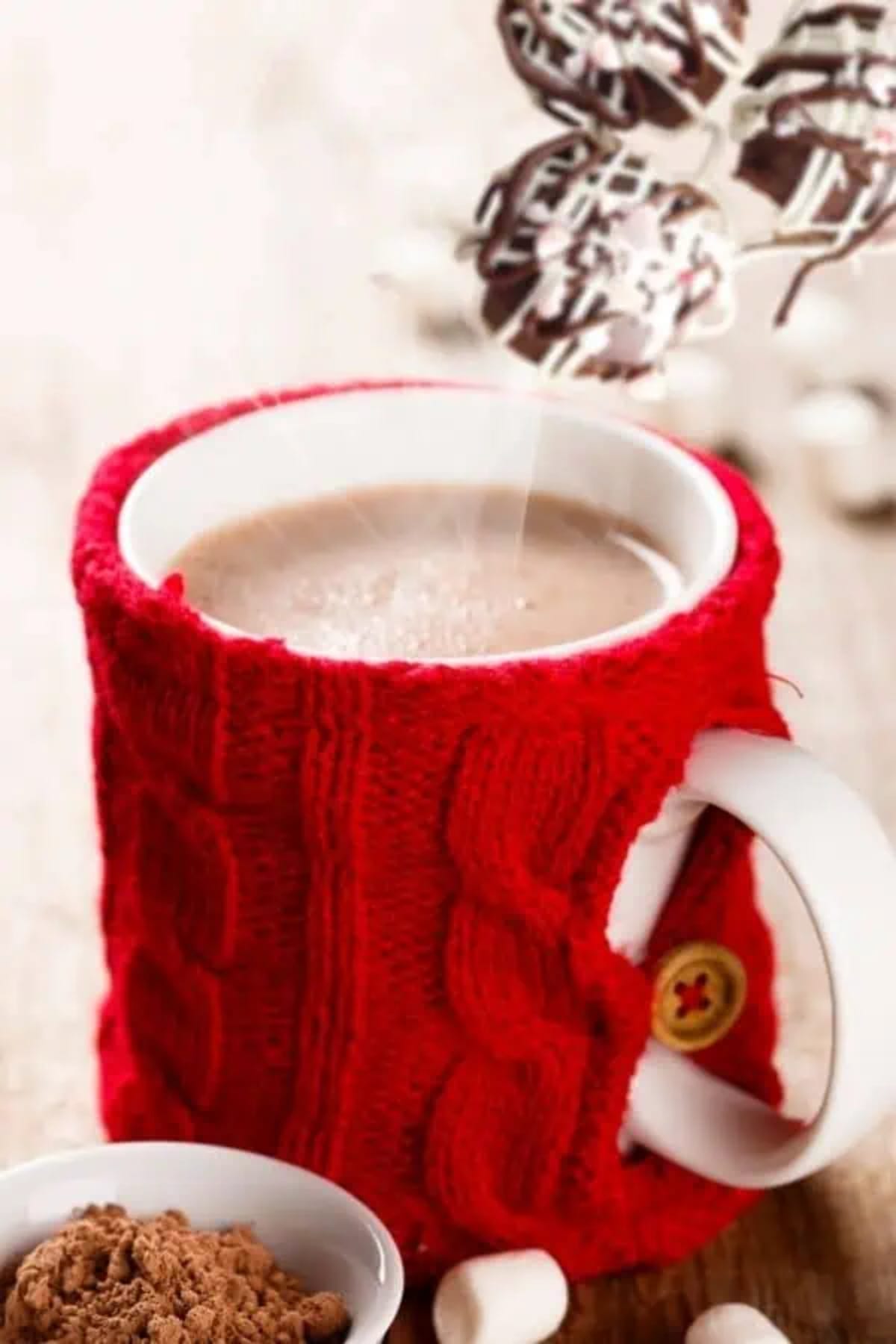 Peppermint Hot Chocolate Bombs