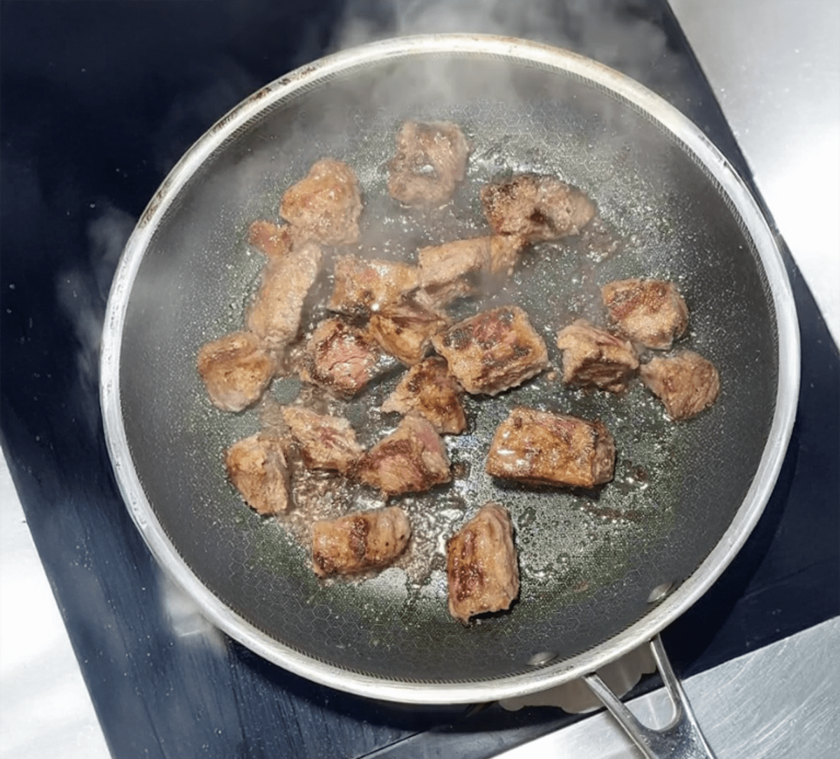 Garlic Herb Steak & Parmesan Potato Bowls
