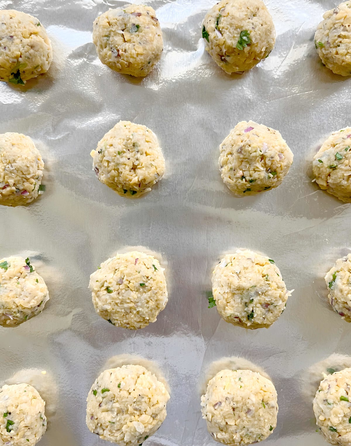 Baked Falafel with Canned Chickpeas
