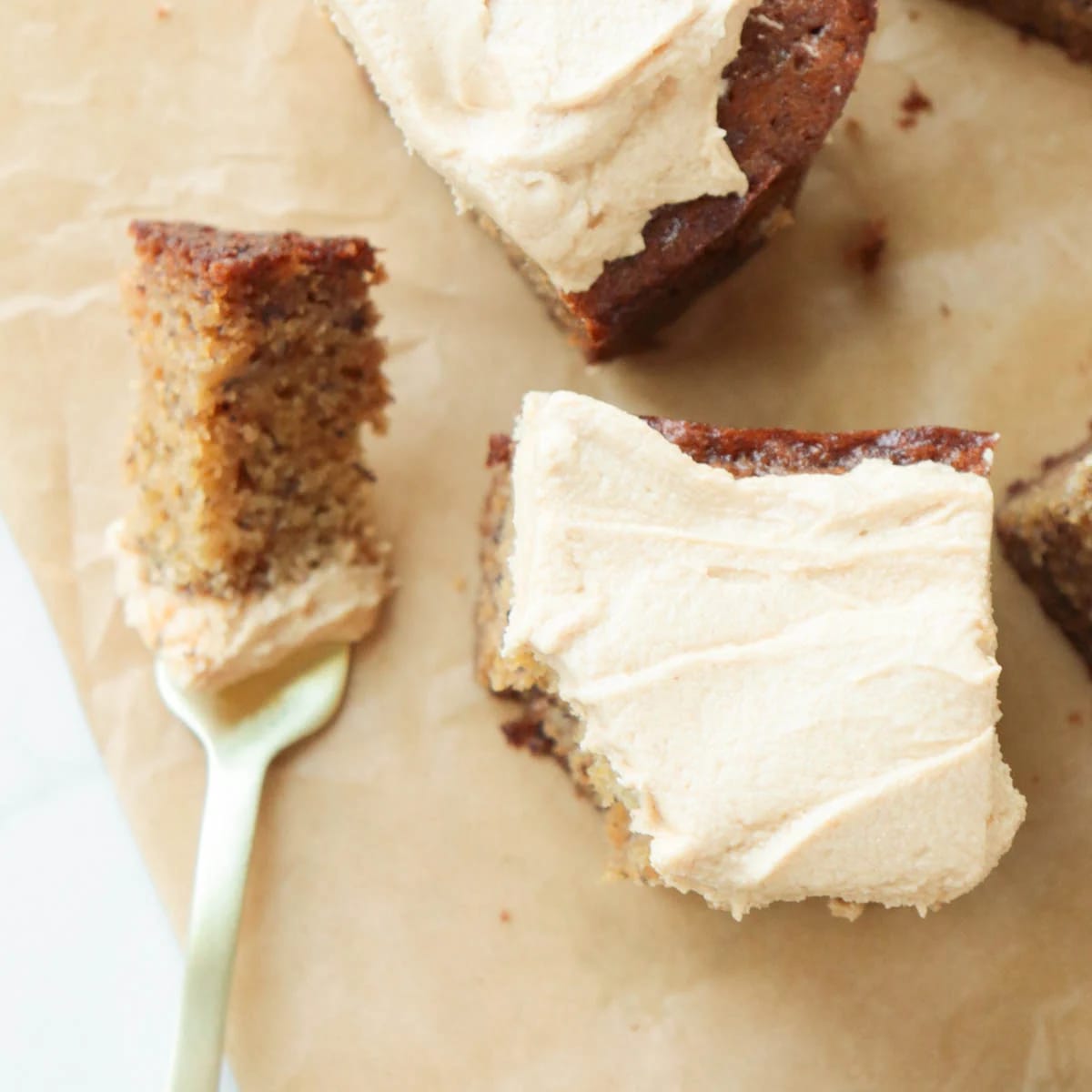 Banana Cake with Peanut Butter Frosting