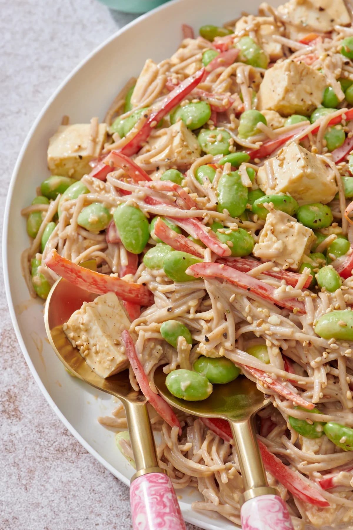 Cold Soba Noodle Salad