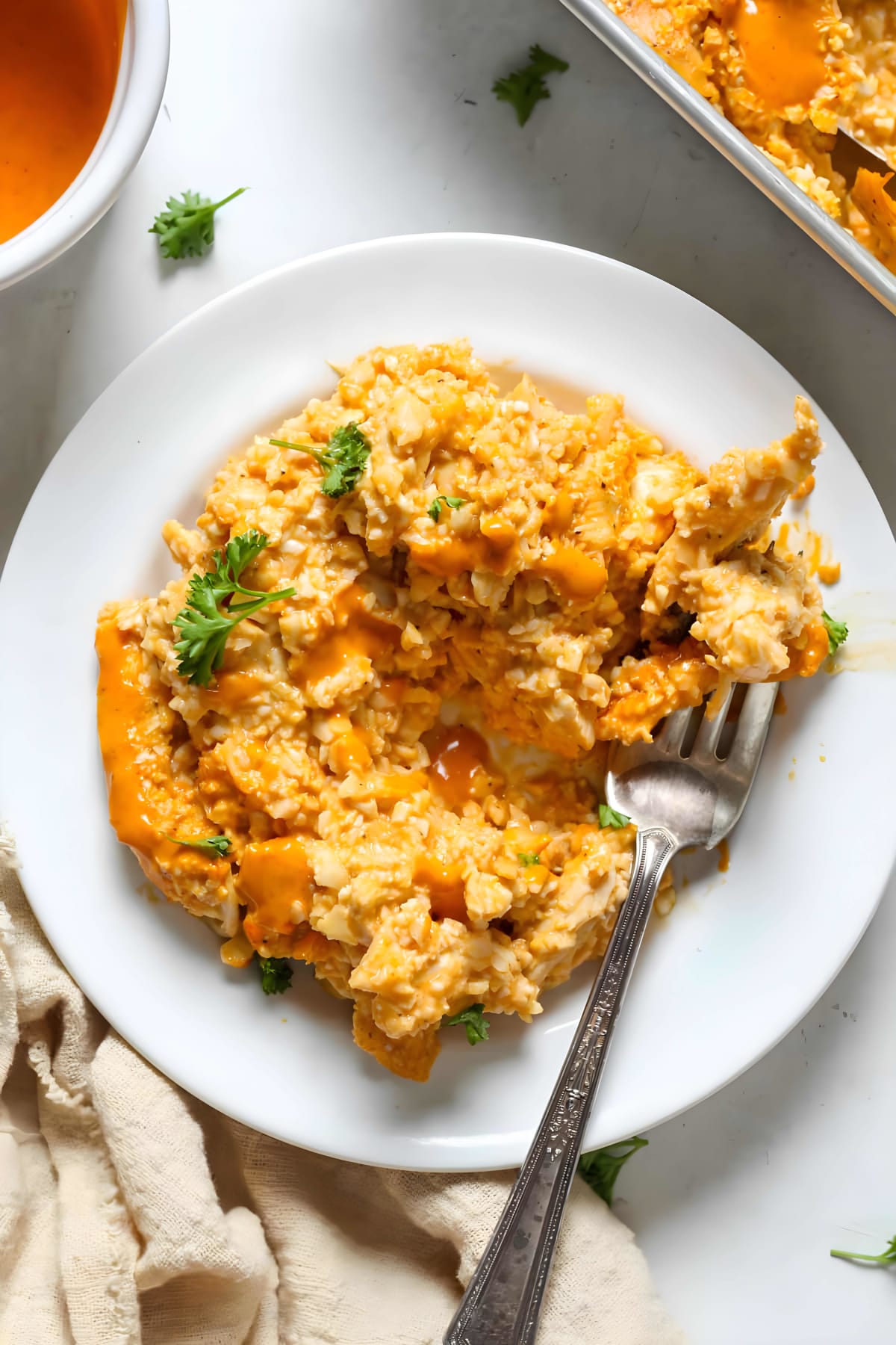 Buffalo Chicken Casserole