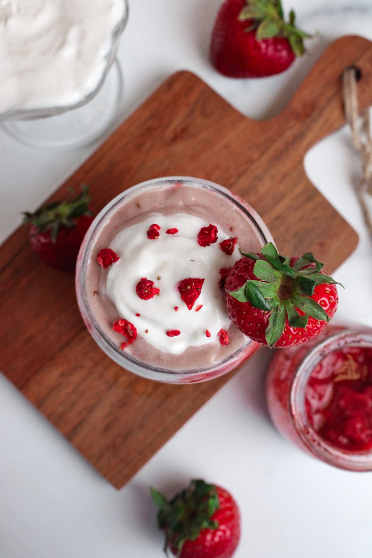 Strawberry Glaze Smoothie (Erewhon Copycat)
