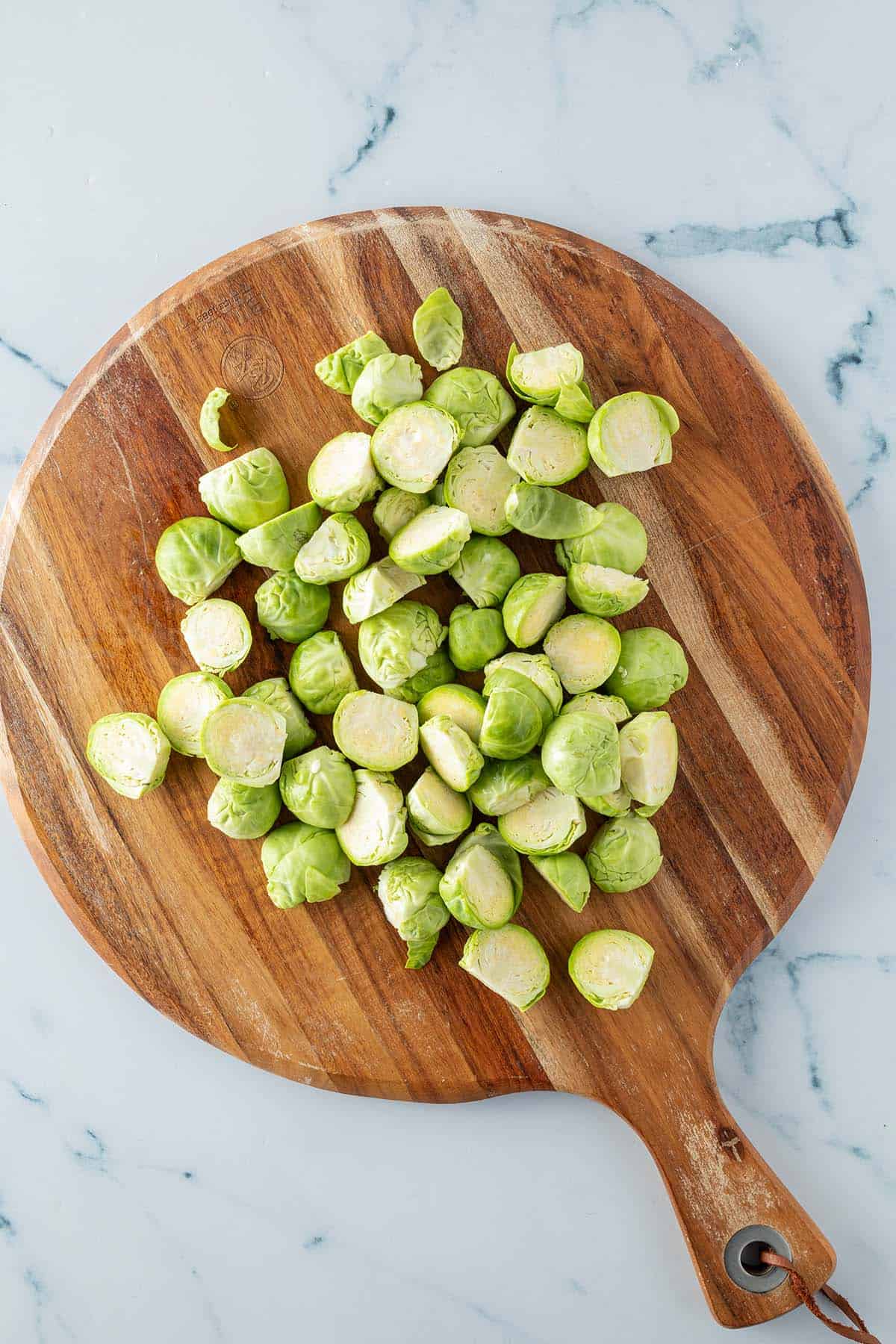 Brussels Sprouts and Apple Salad