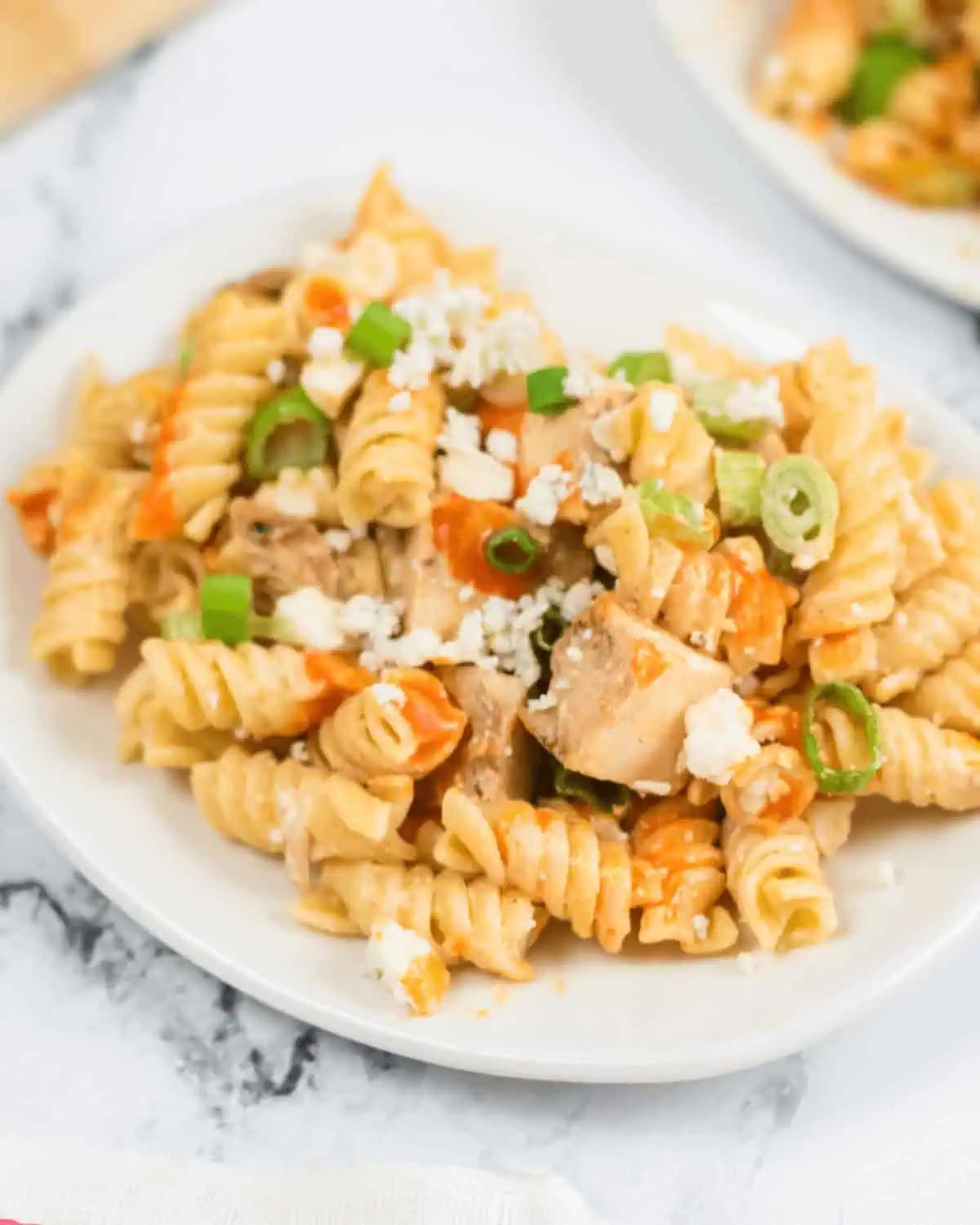 Buffalo Chicken Pasta Salad