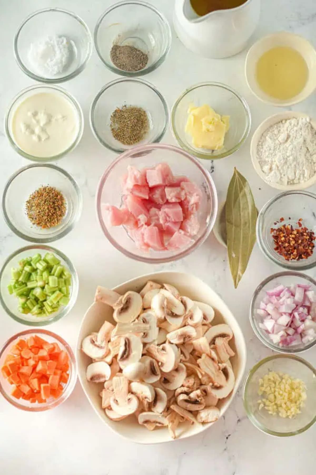 Cream of Mushroom Chicken Soup