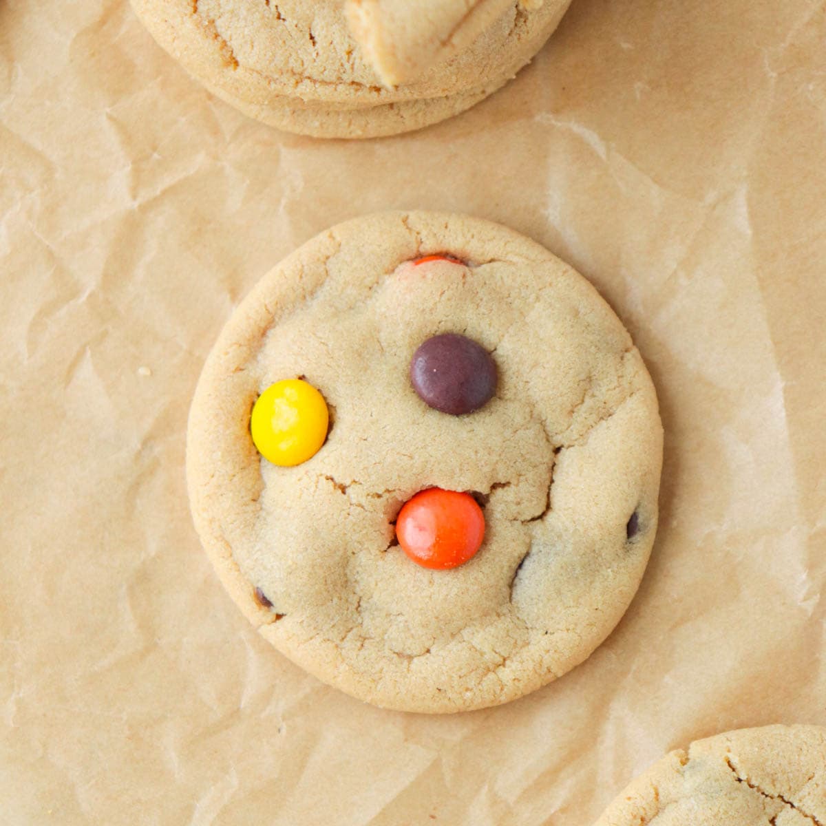 Reese's Pieces Peanut Butter Cookies