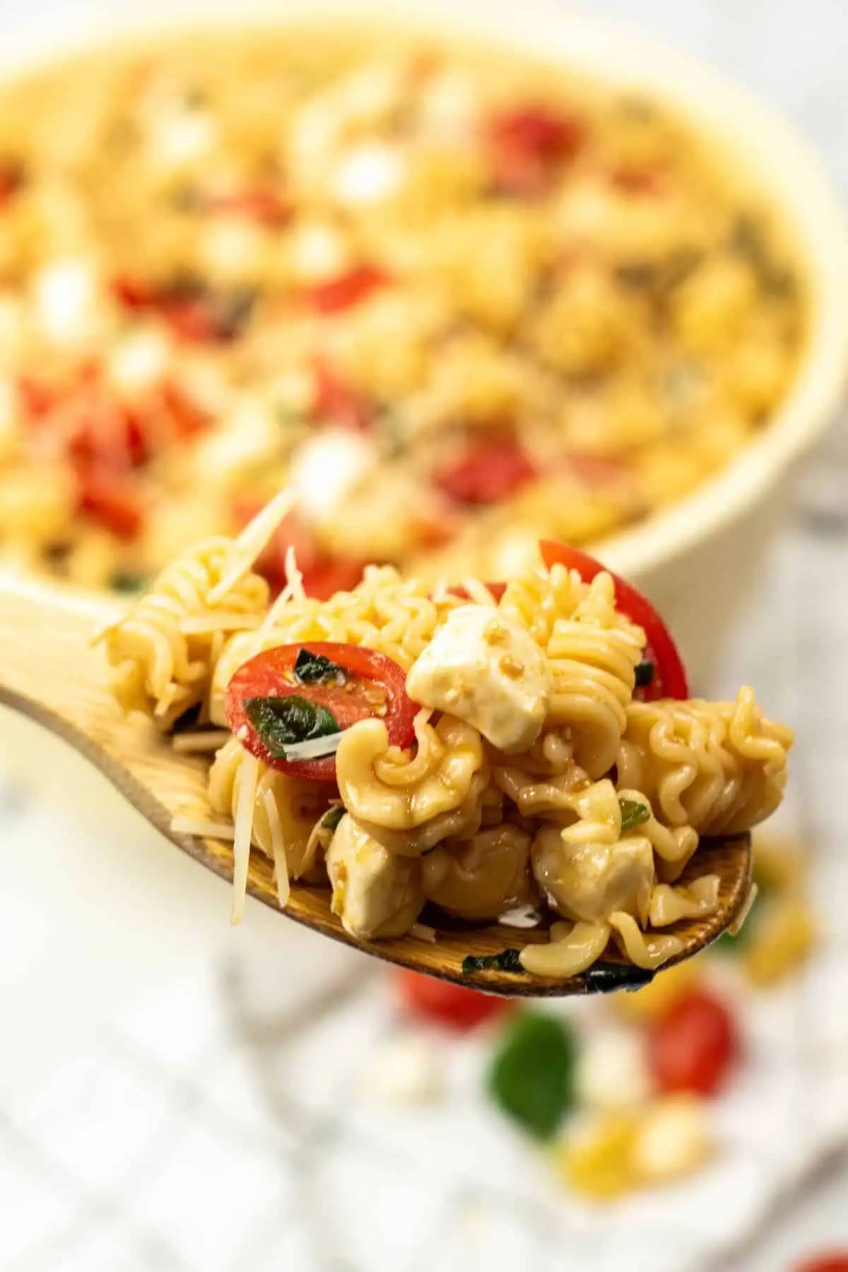 Caprese Balsamic Pasta Salad