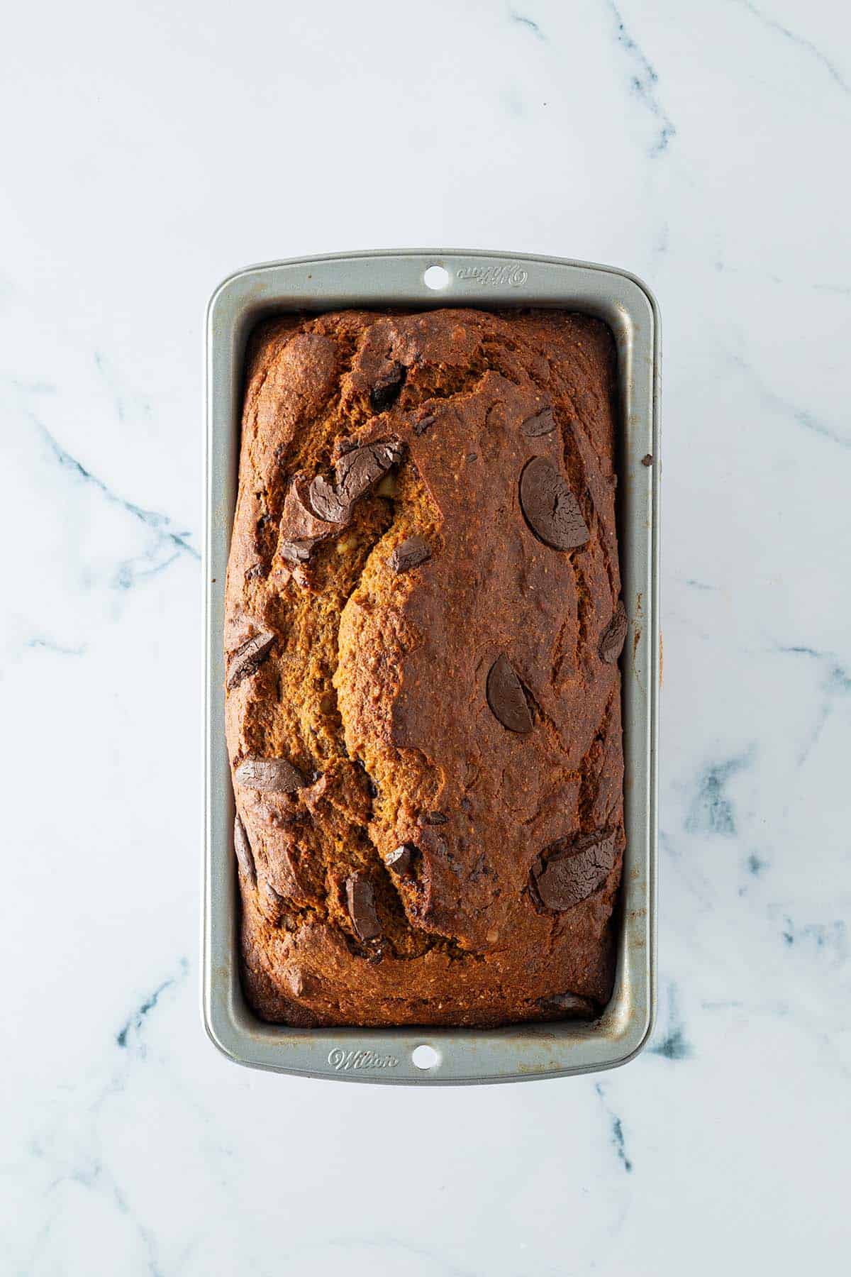 Moist Pumpkin Banana Bread