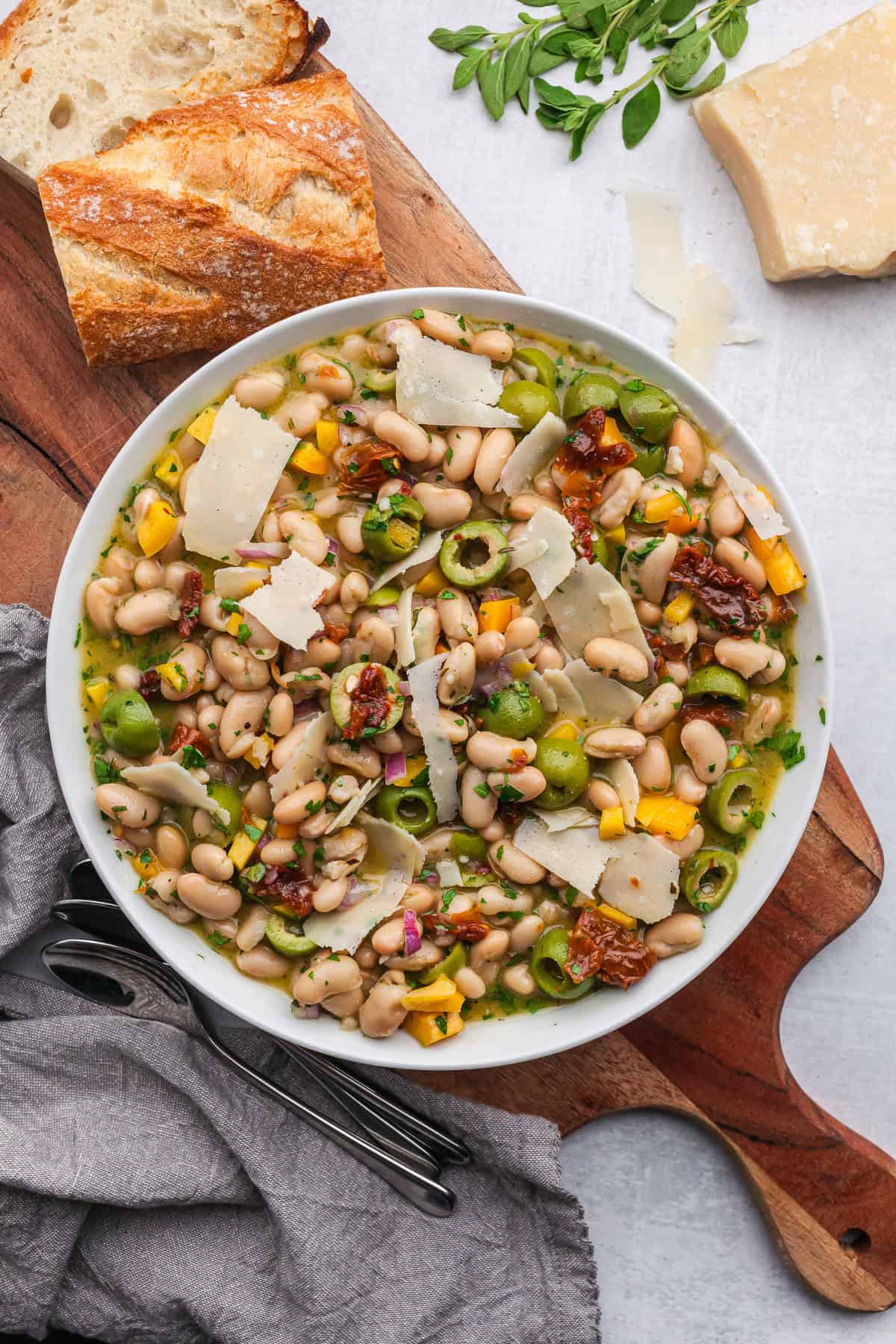 Italian Cannellini Bean Salad