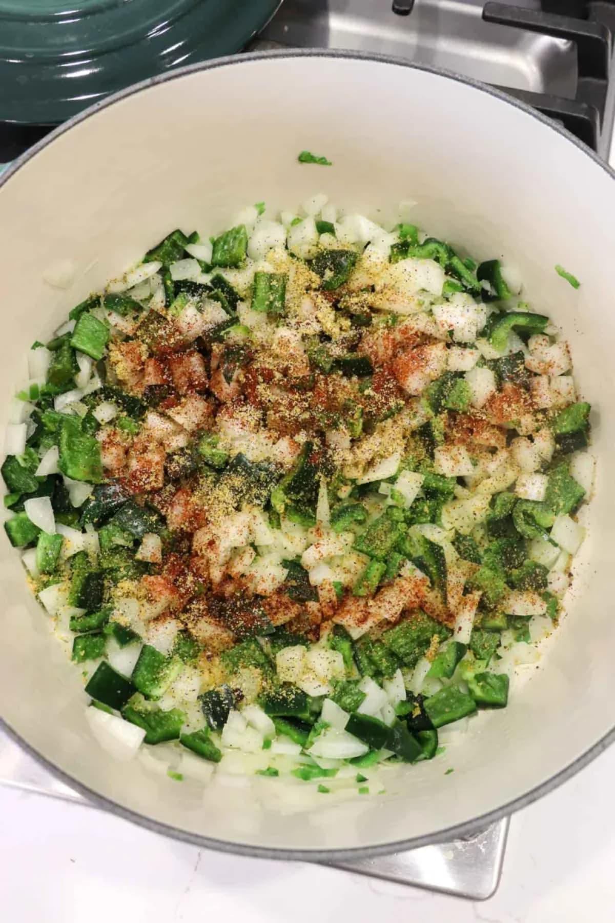 Corn and Poblano Chowder