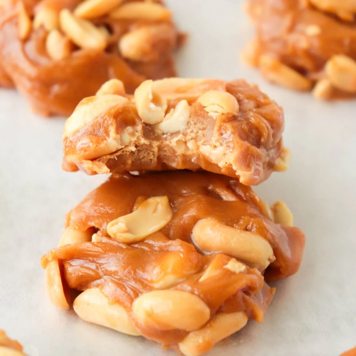 Caramel Peanut Clusters (5 ingredients)