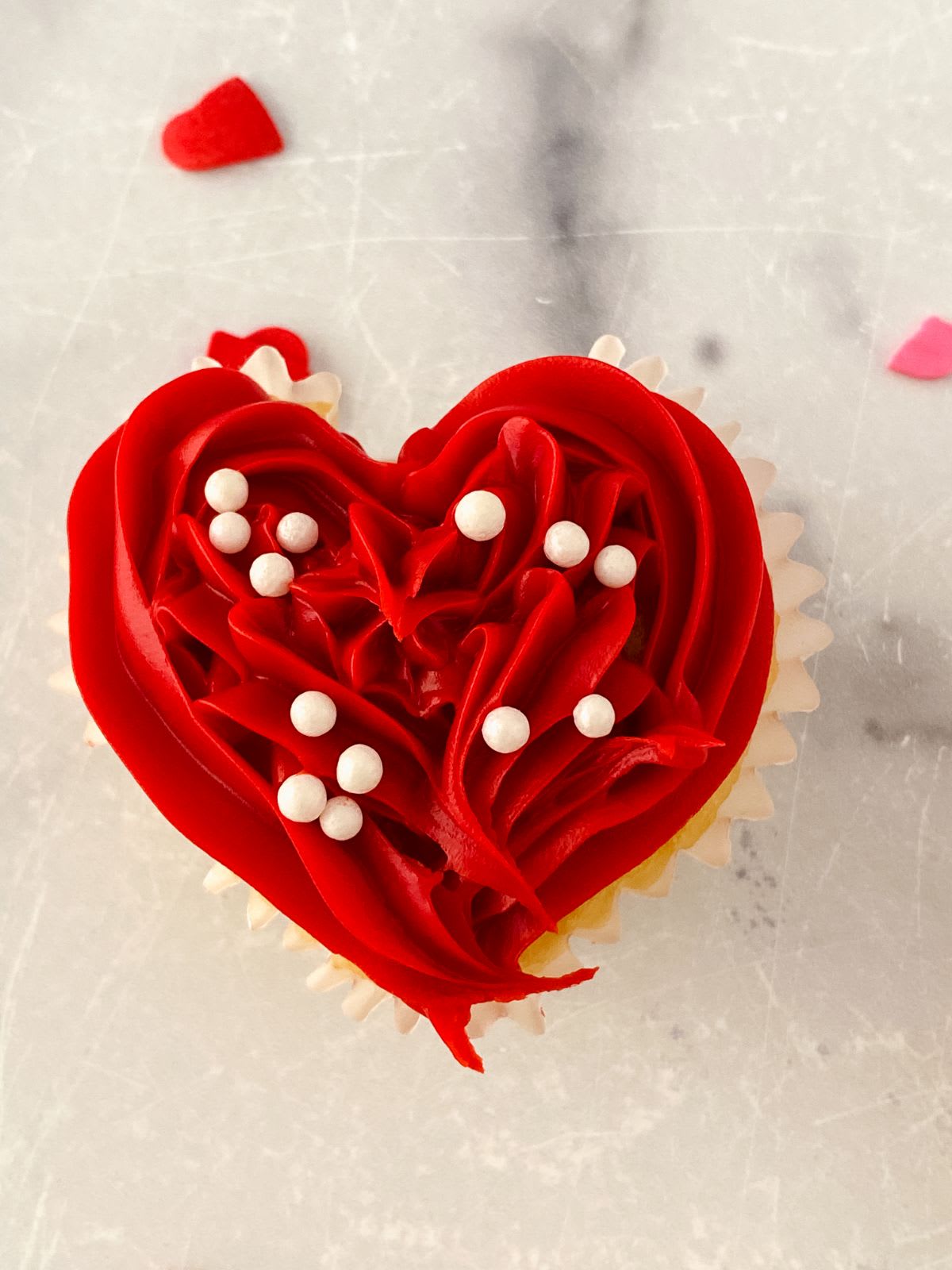 Heart Cupcakes