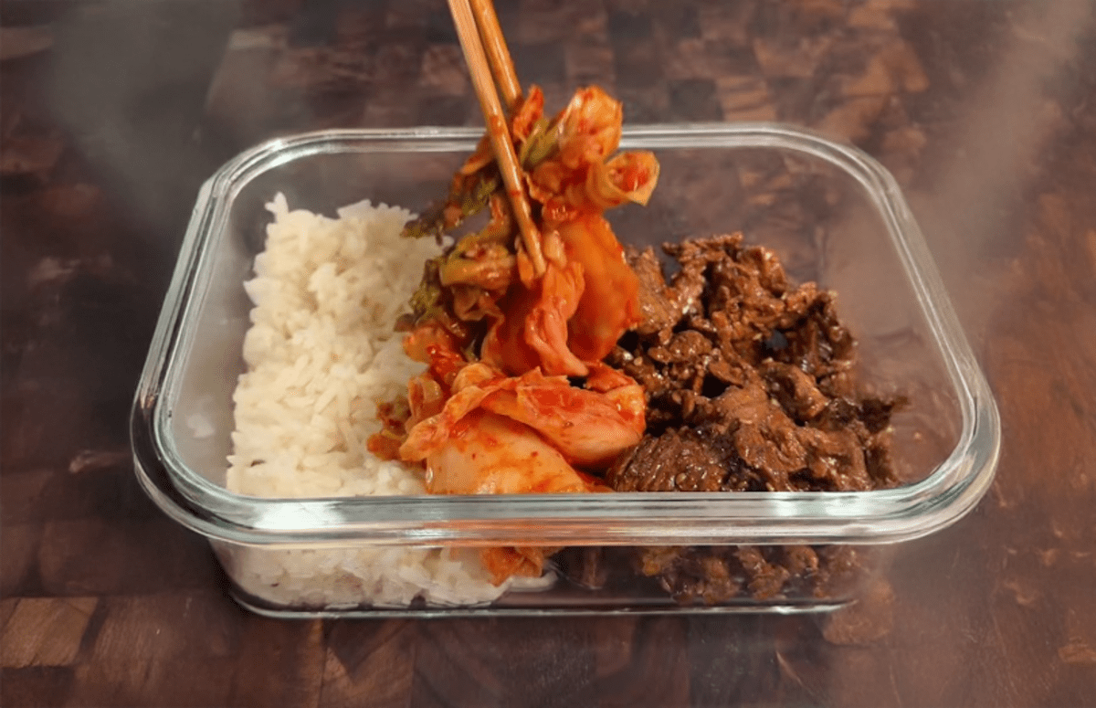 High Protein Low Cal Korean BBQ Meal Prep