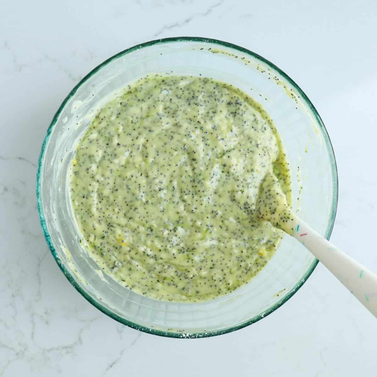 Zucchini Lemon Poppy Seed Muffins