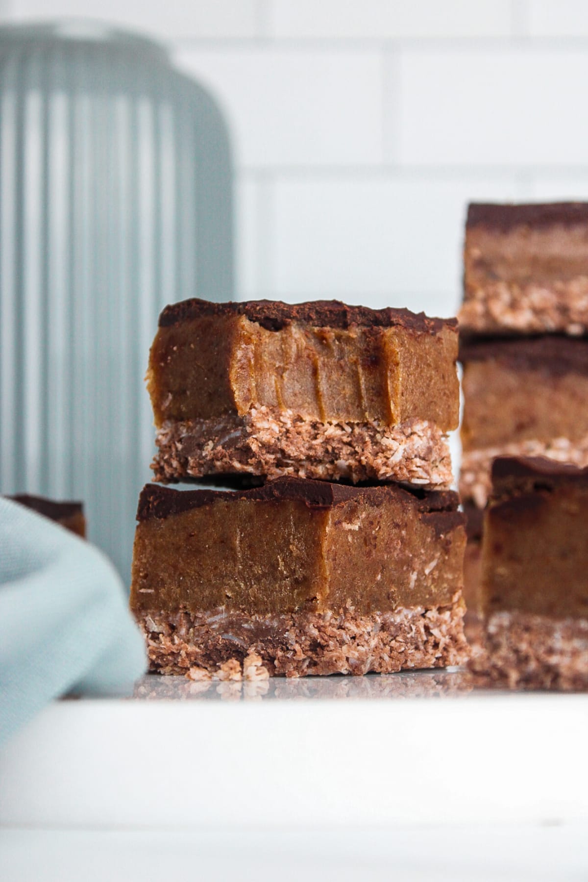 Double Chocolate Caramel Slice