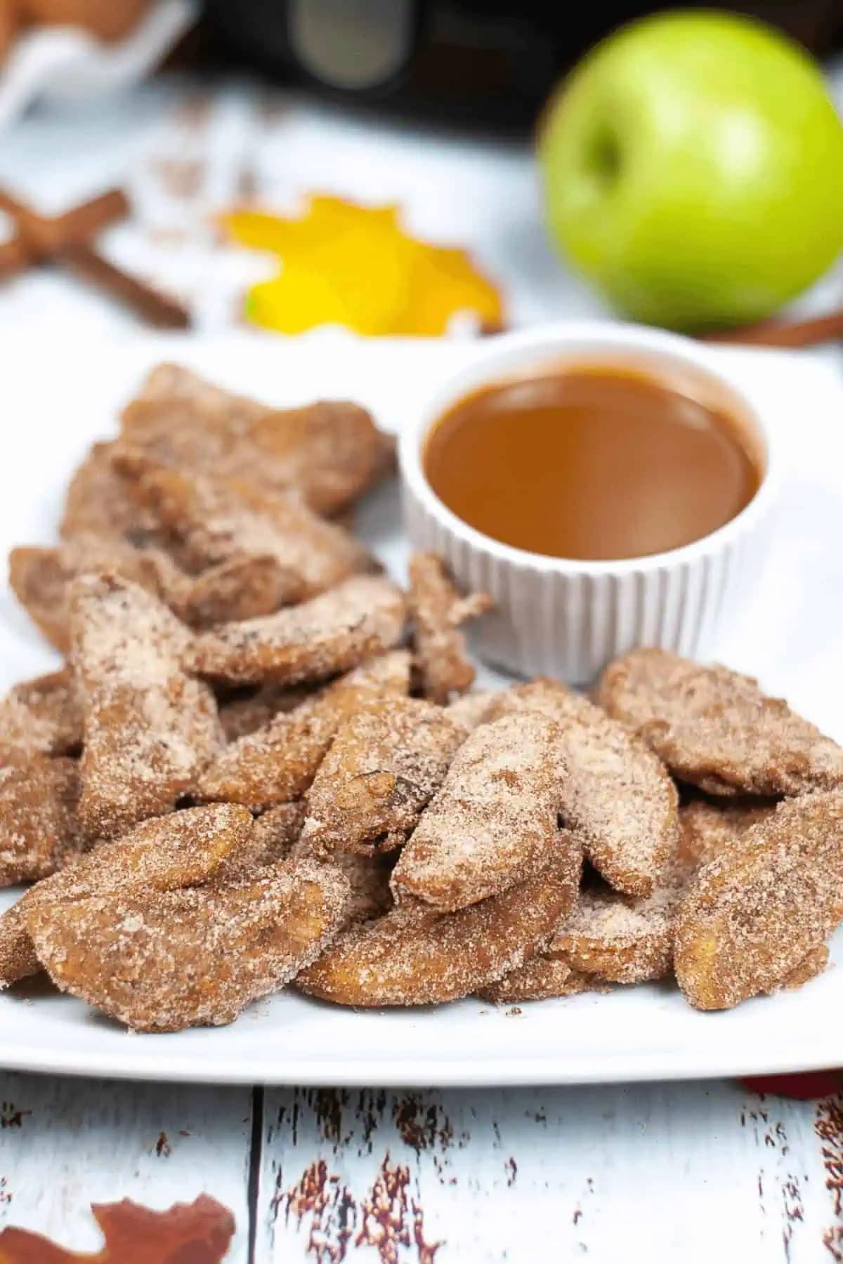 Pumpkin Spice Air Fryer Apples