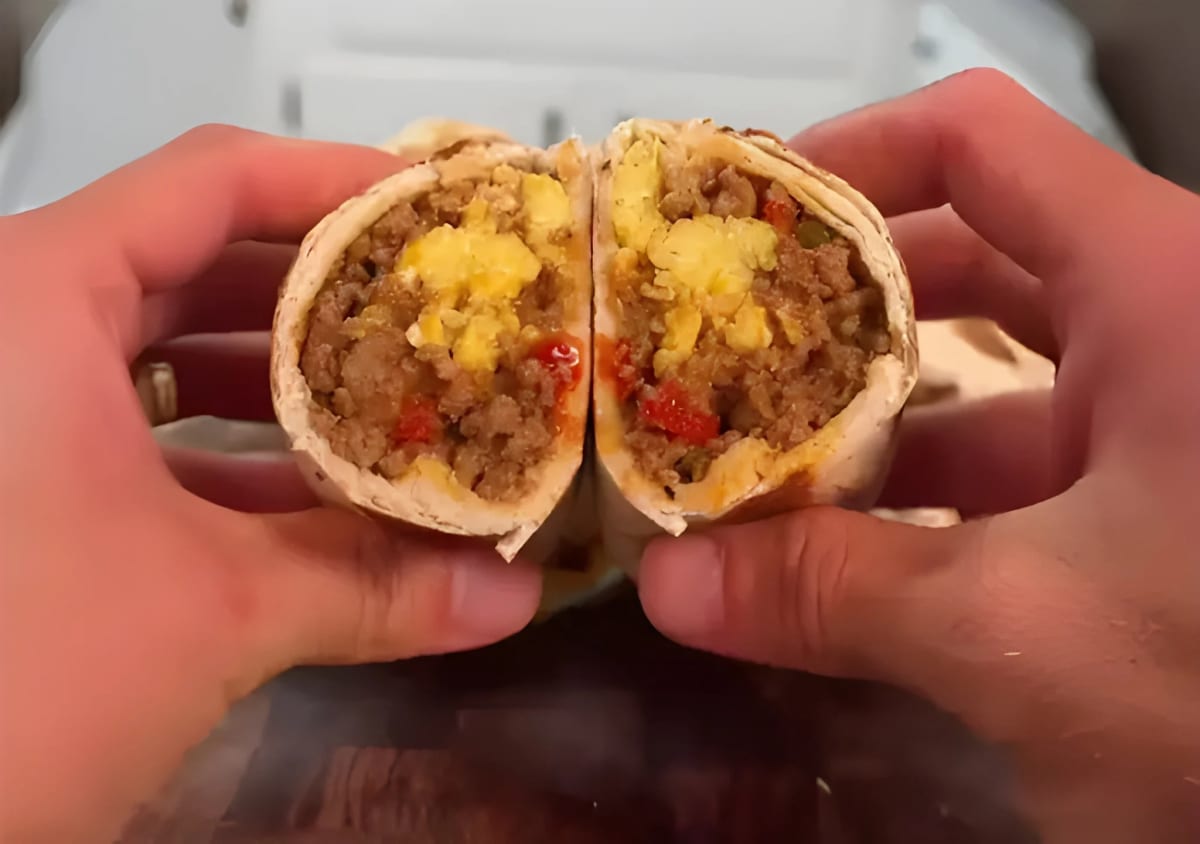 Southwest Breakfast Burrito Meal Prep