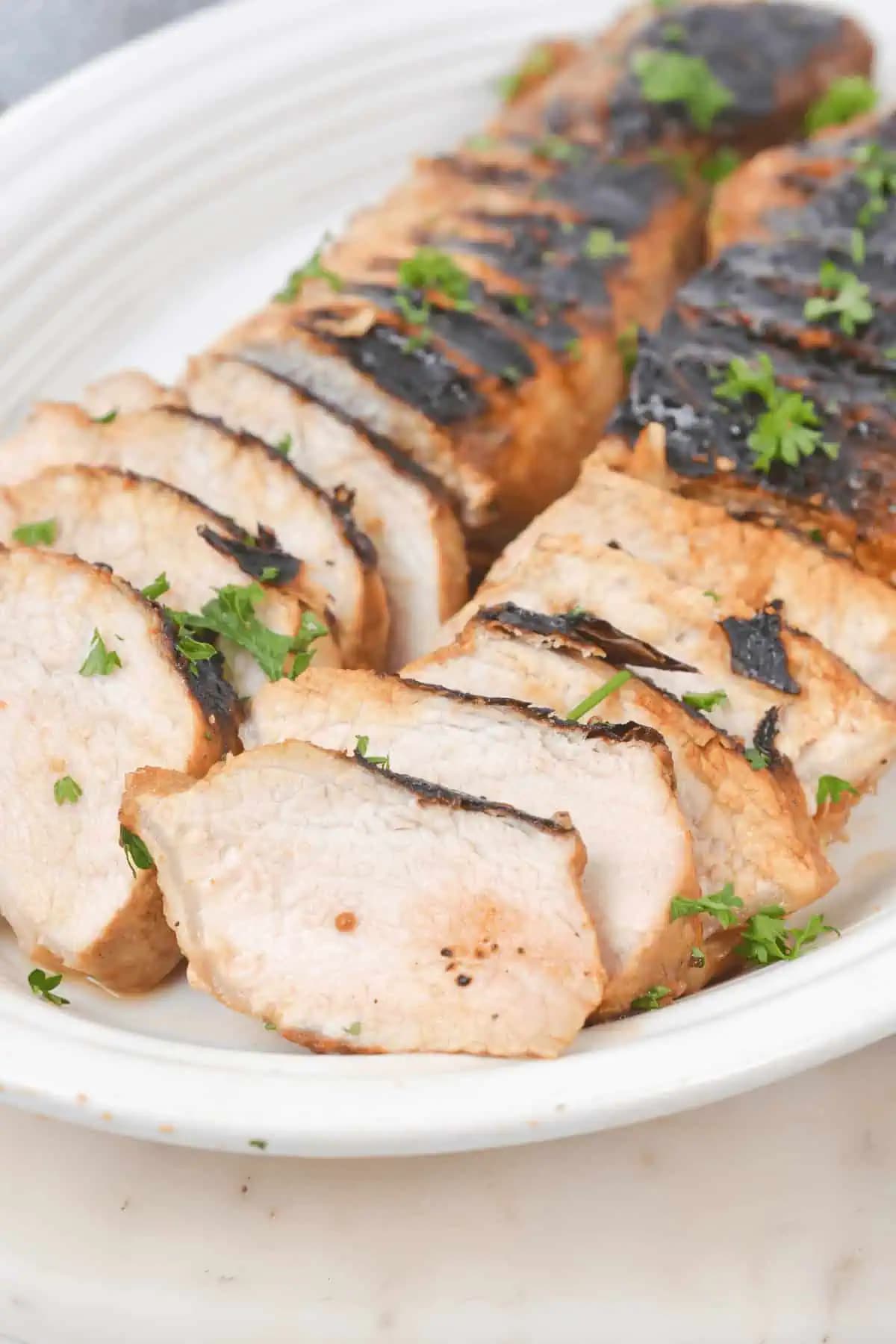 Grilled Marinated Pork Loin