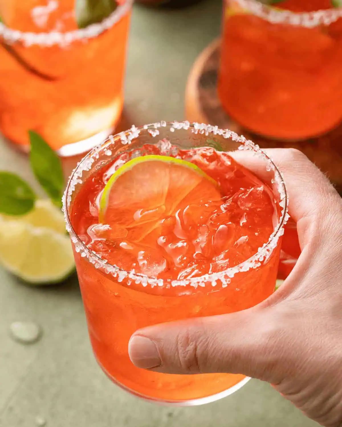 Strawberry Basil Margarita