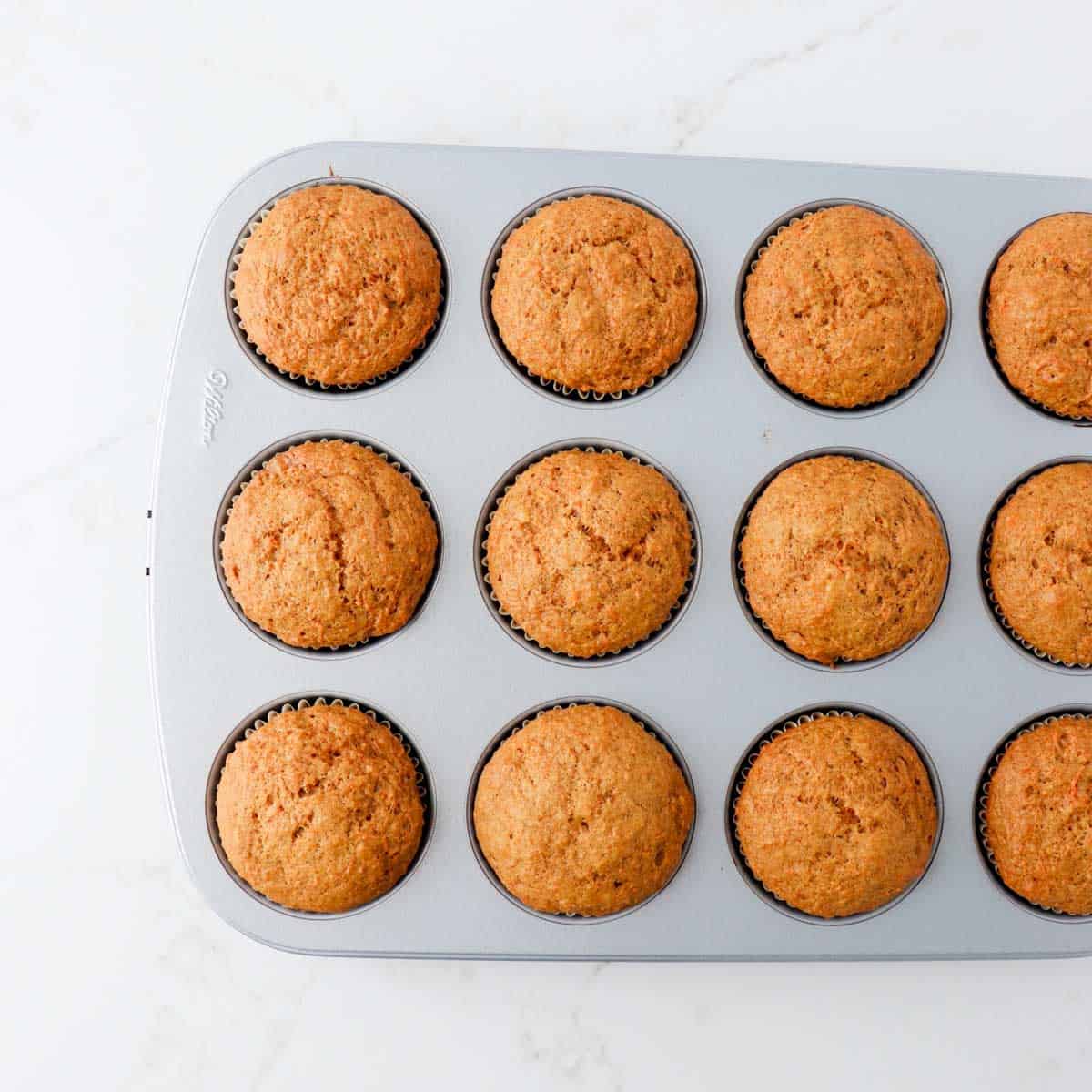Simple Carrot Muffins