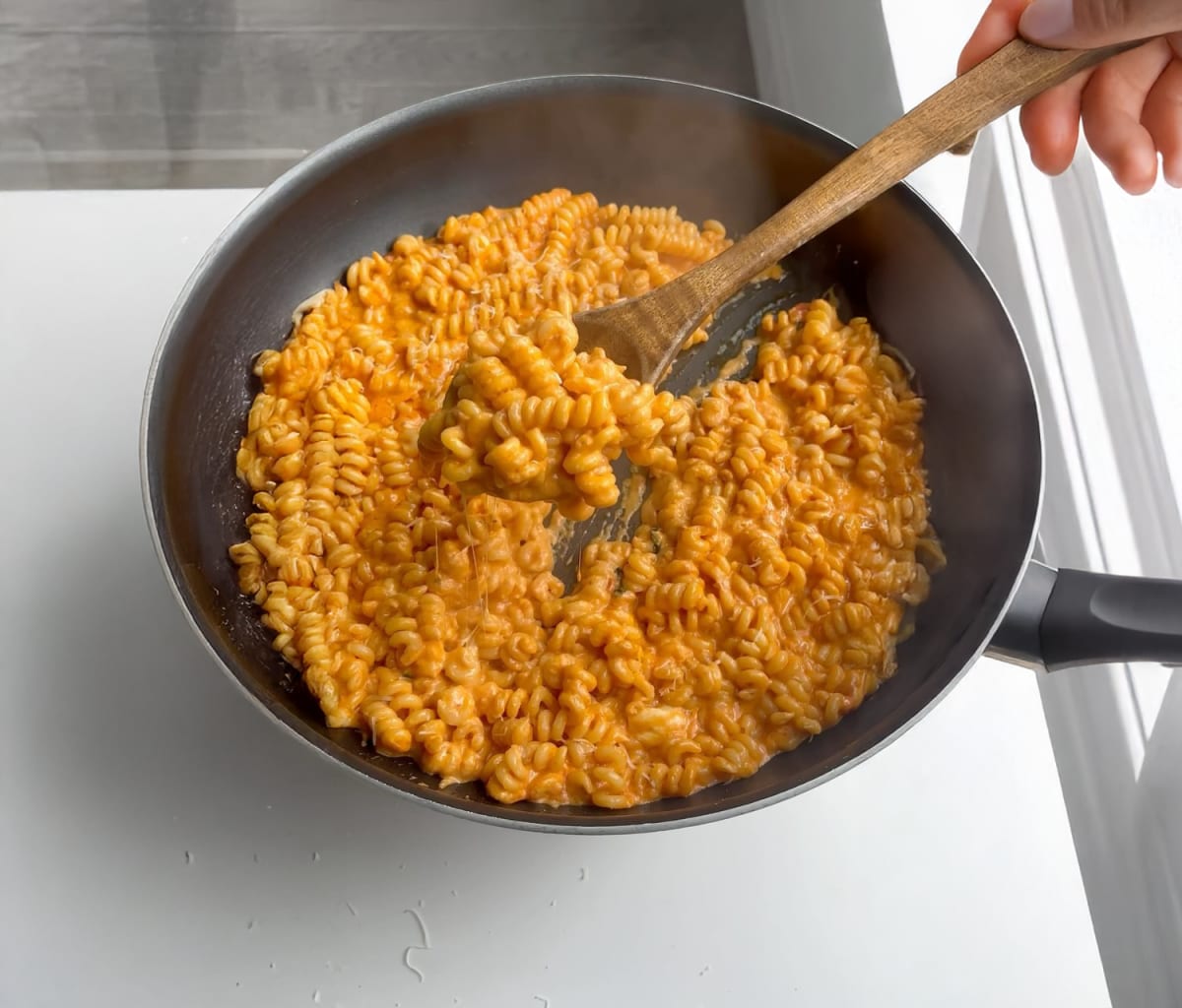 Pink Sauce Mac & Cheese