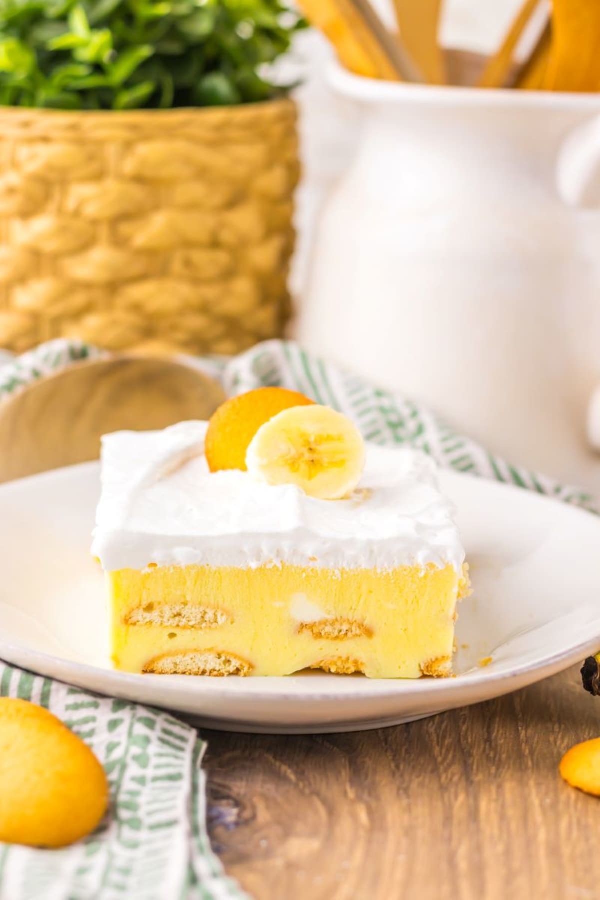 No-Bake Banana Pudding Cake