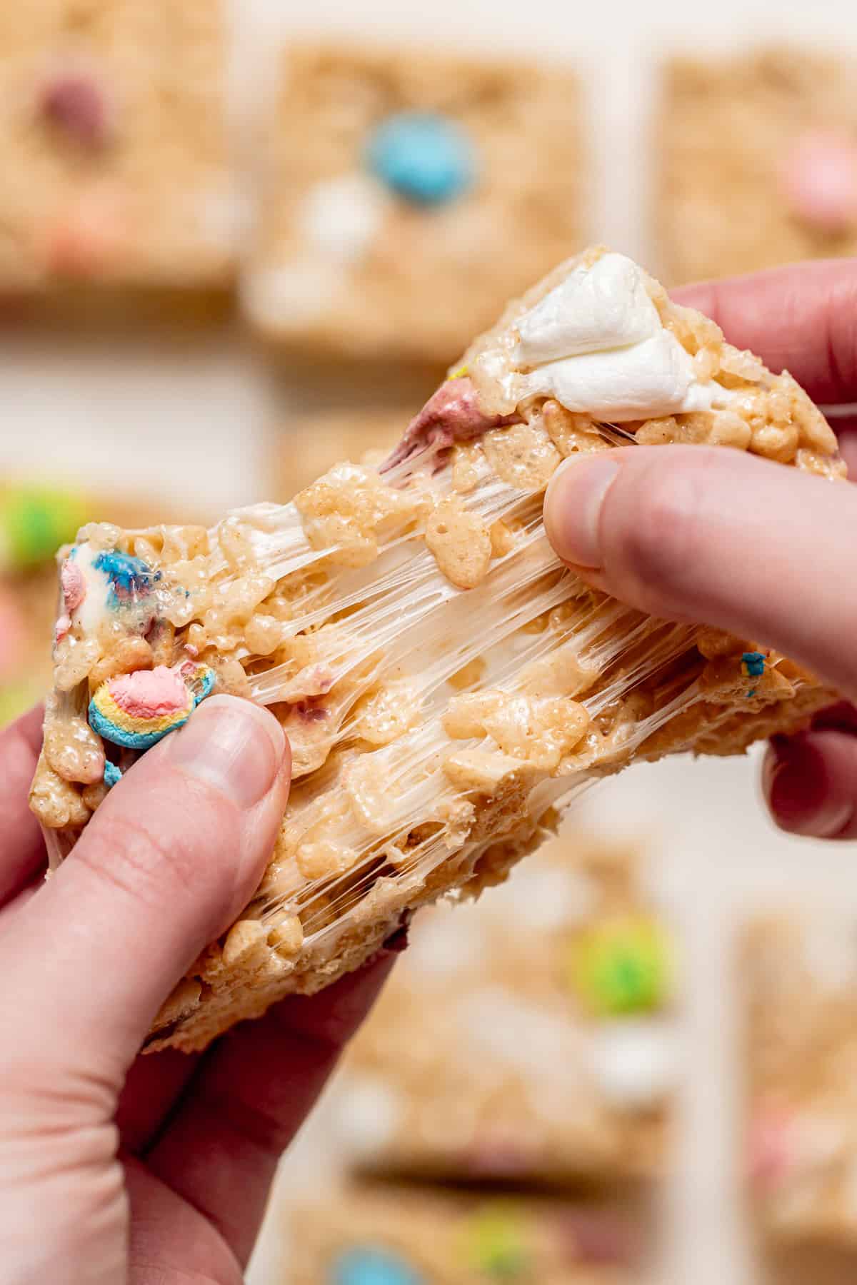 Lucky Charms Rice Krispie Treats
