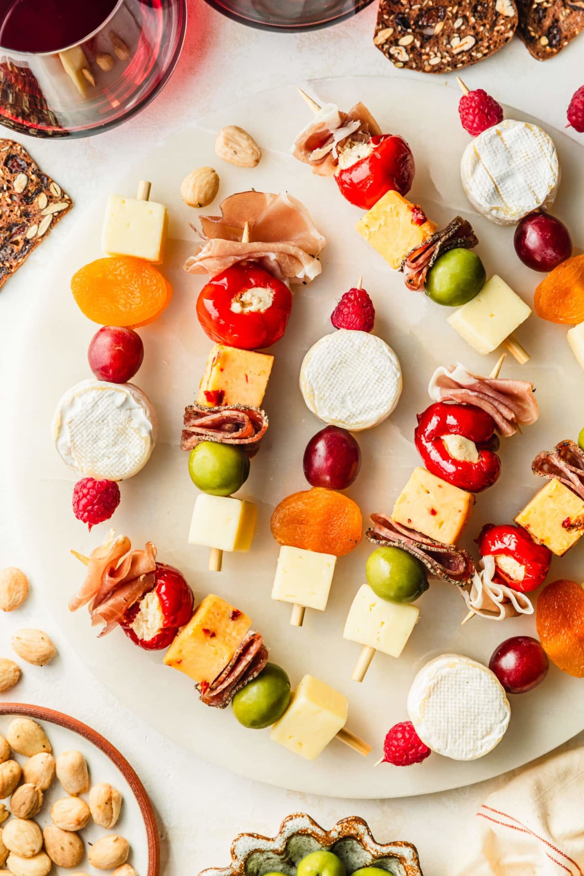 Simple Charcuterie Skewers
