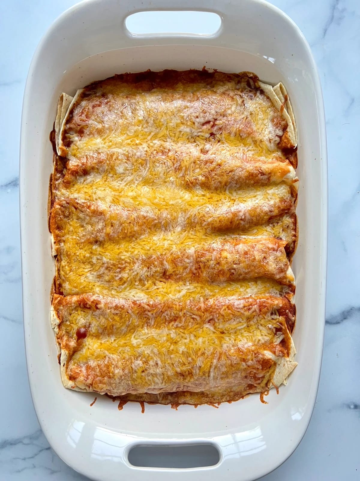 Sweet Potato Black Bean Enchiladas