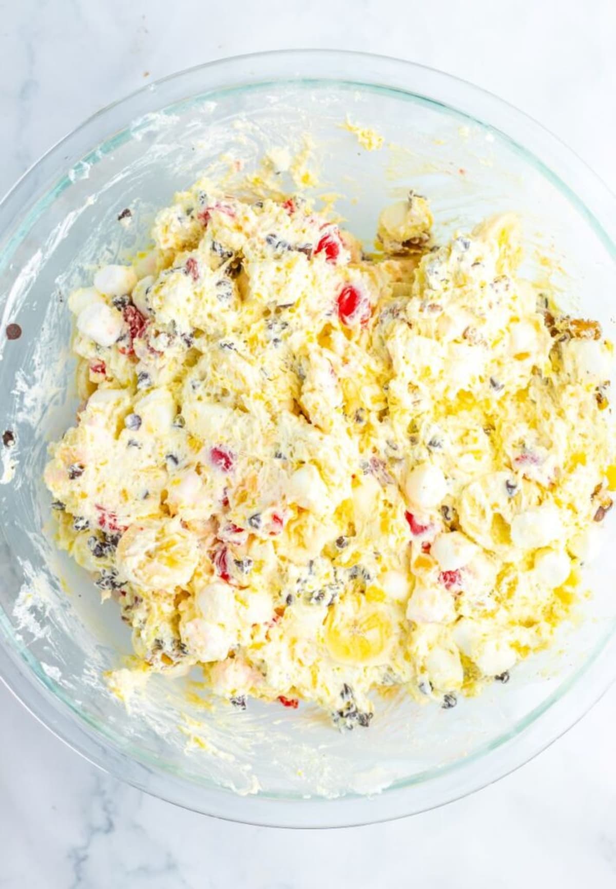 Banana Split Fluff Salad