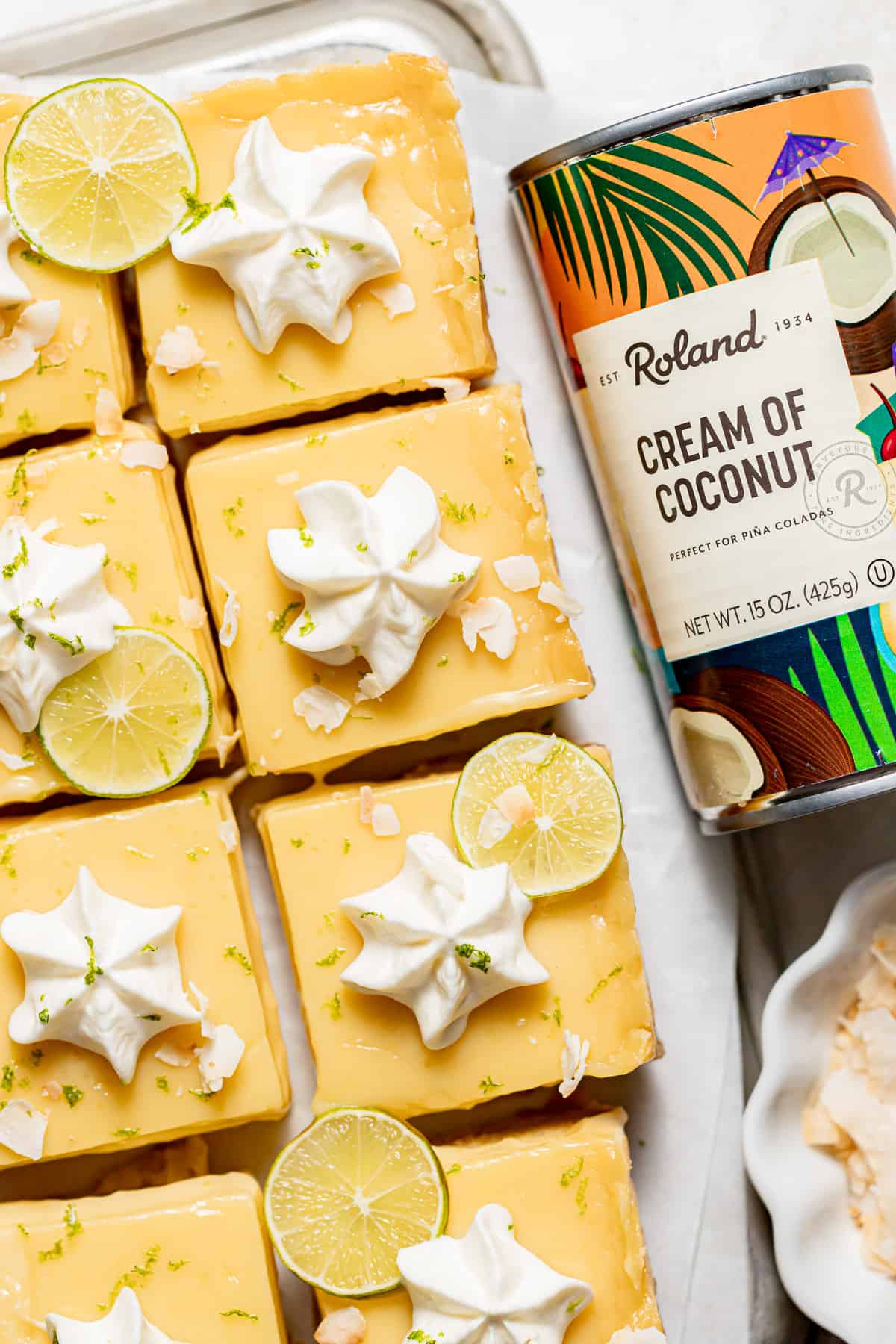 Coconut Key Lime Bars
