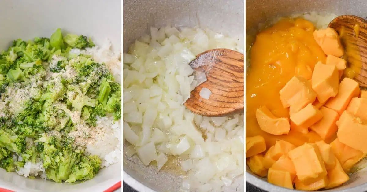 Cheesy Chicken Broccoli and Rice Casserole