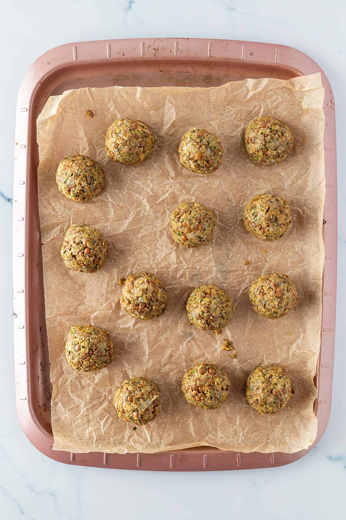 Baked Lentil Balls