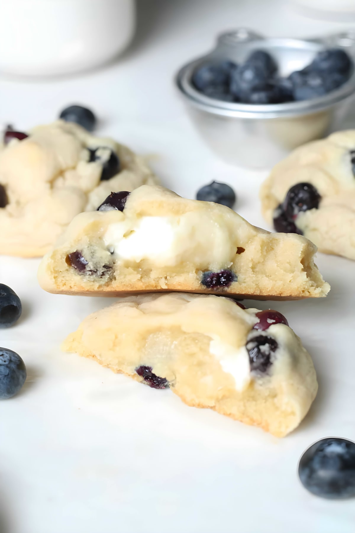 Blueberry Cheesecake Cookies