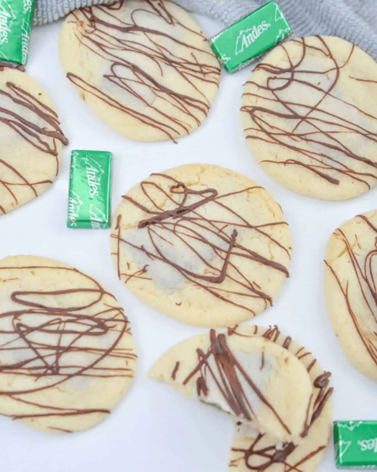 Andes Chocolate Mint Cookies