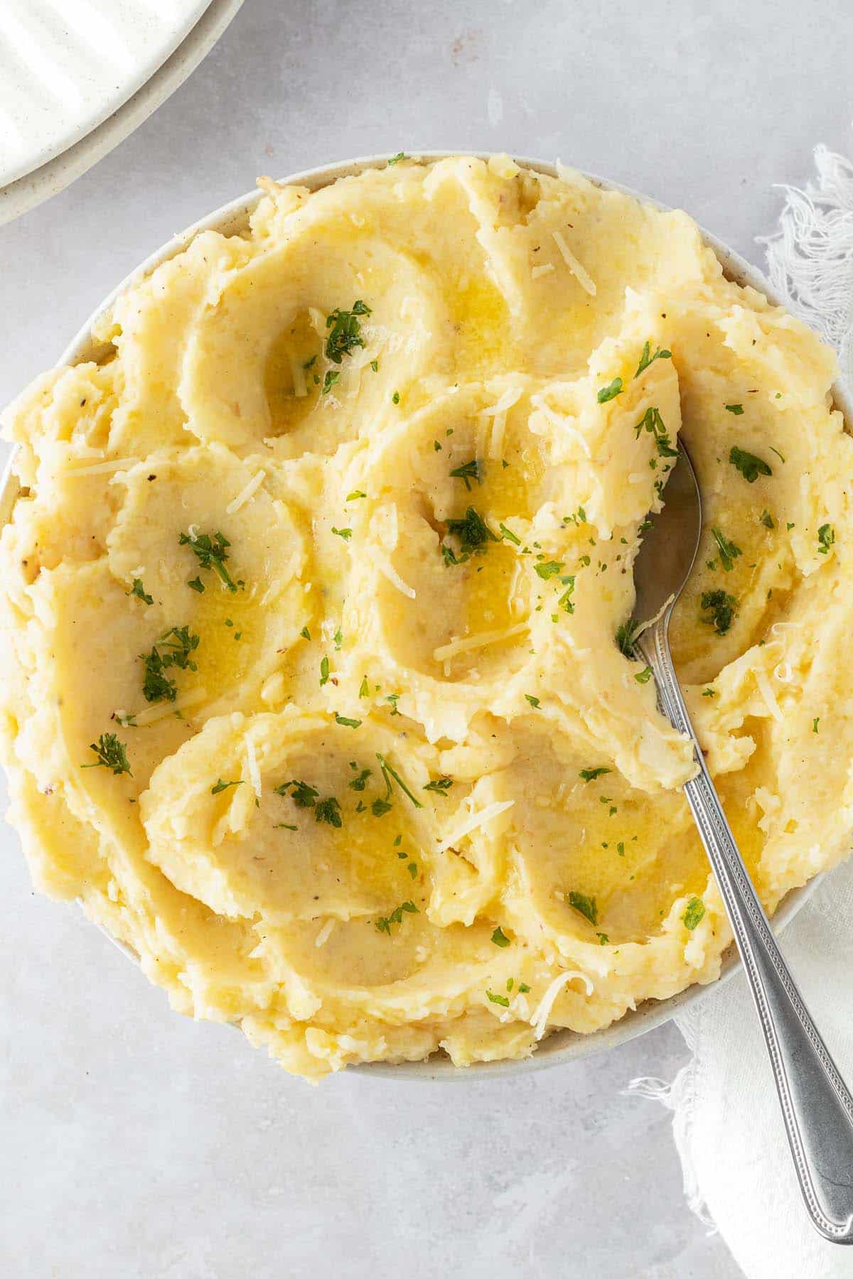 Creamy Mashed Potatoes with Celery