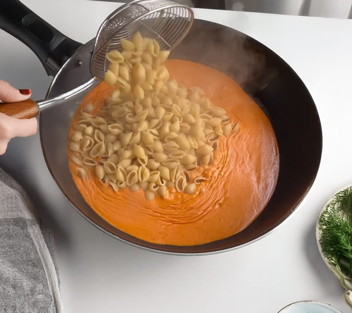 Pumpkin Vodka Sauce Pasta