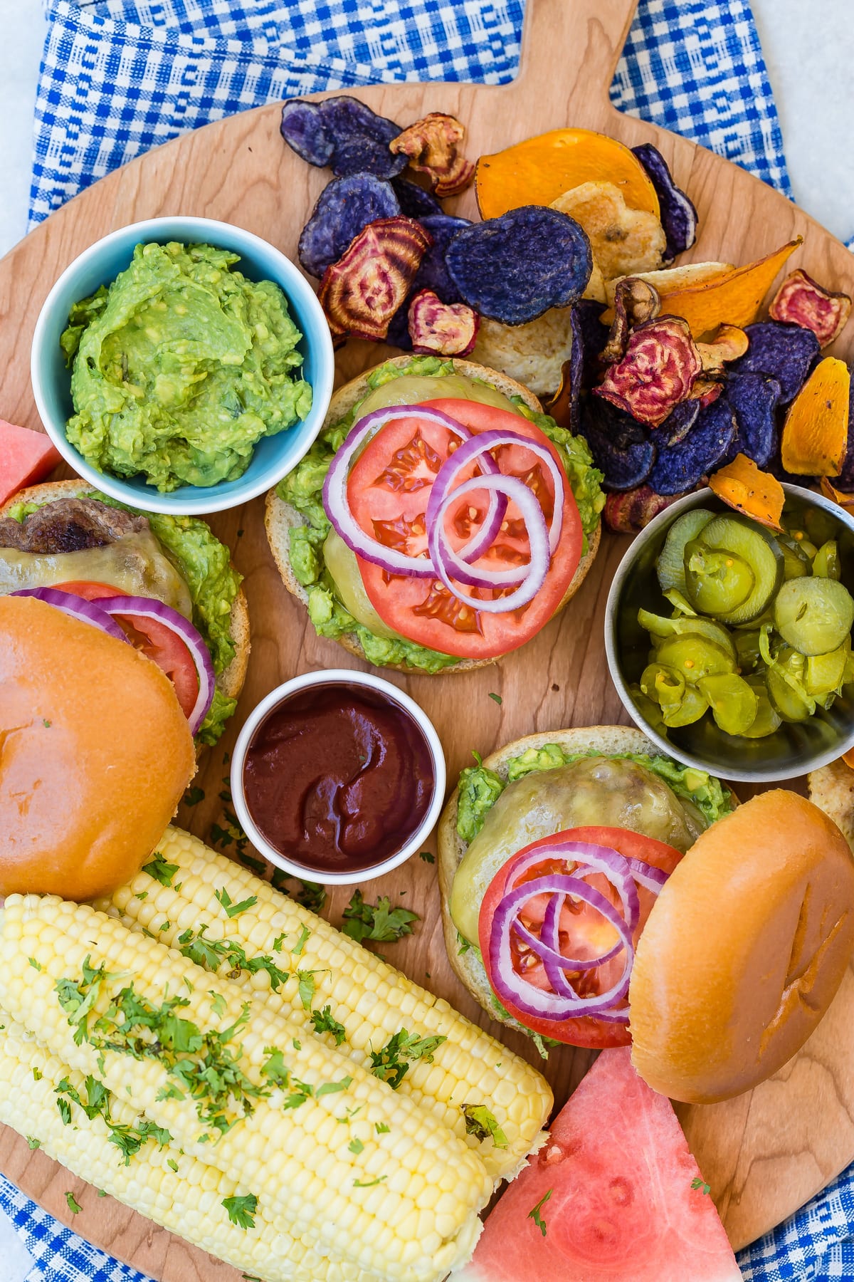 Guacamole Cheeseburger