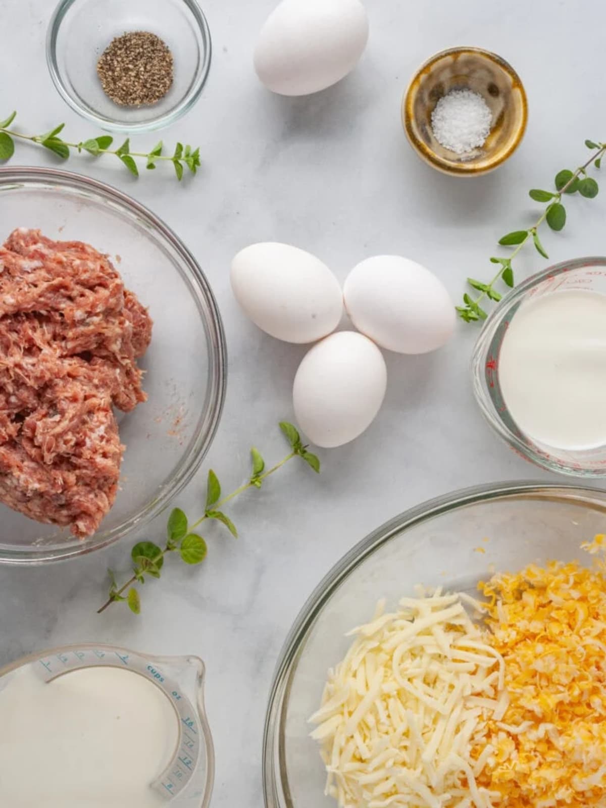 Lazy Quiche with Sausage, Onions, and Peppers