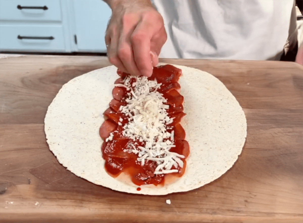 High Protein 1-Minute Pizza
