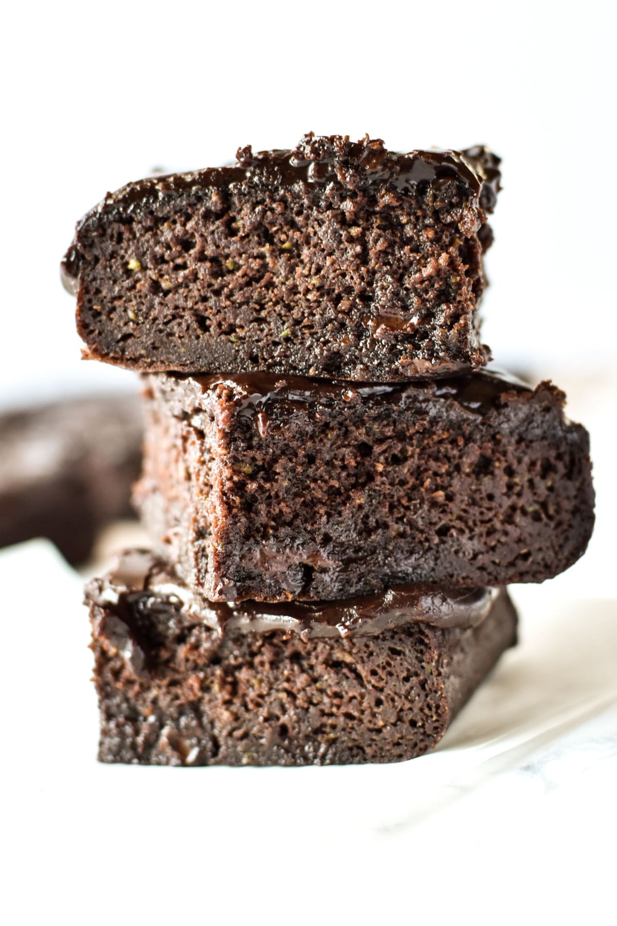 Chocolate Espresso Zucchini Brownies