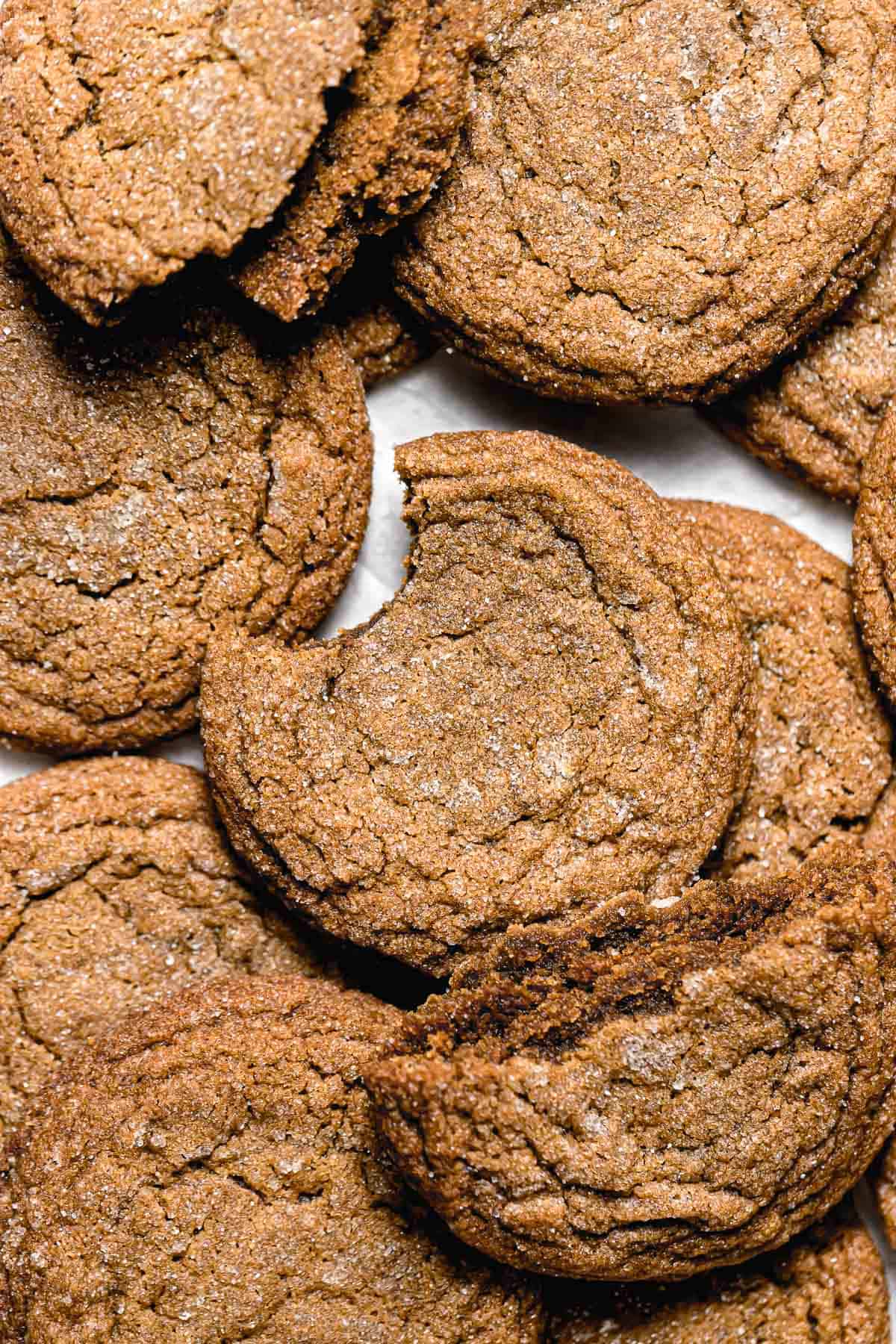 Soft Brown Butter Molasses Cookies