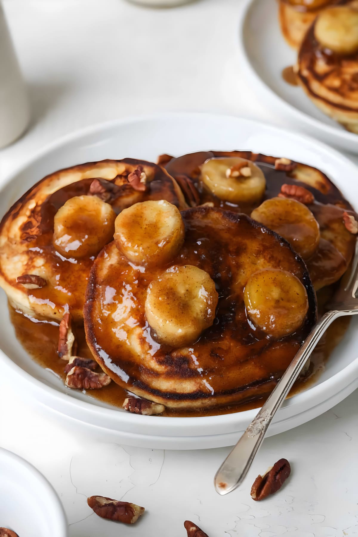 Bananas Foster Pancakes