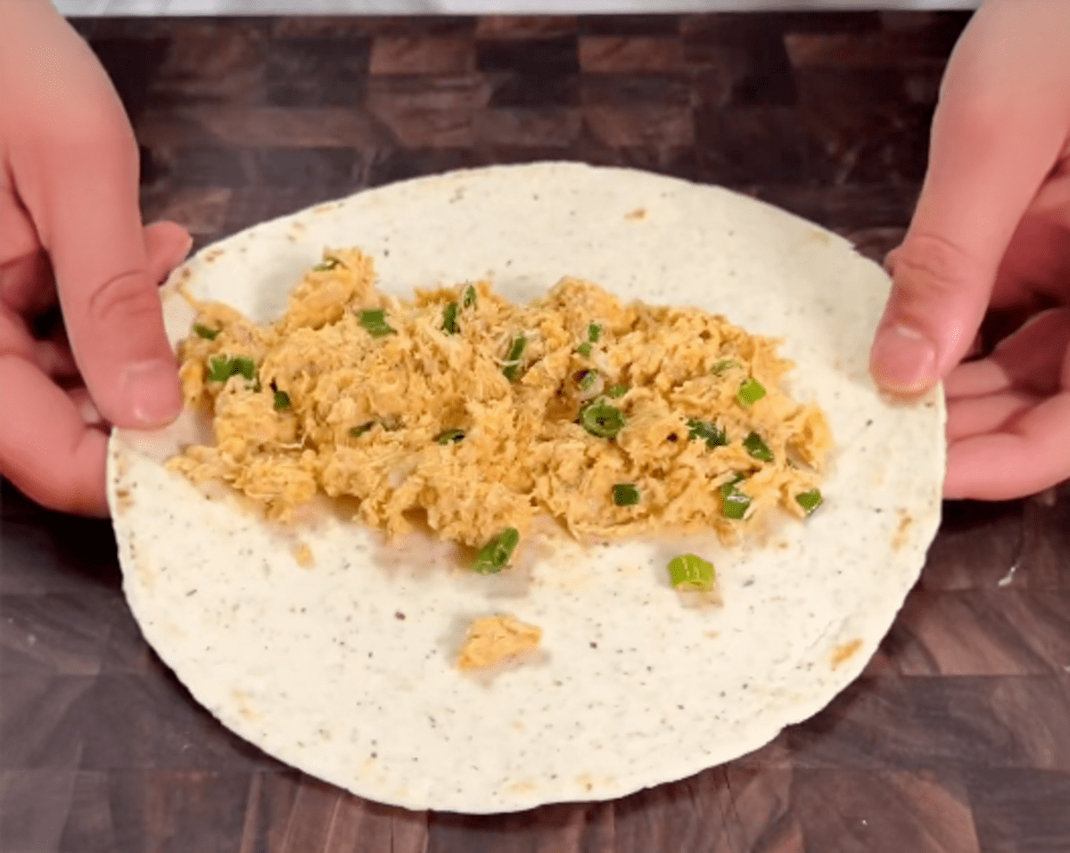 Buffalo Ranch Chicken Burrito Meal Prep
