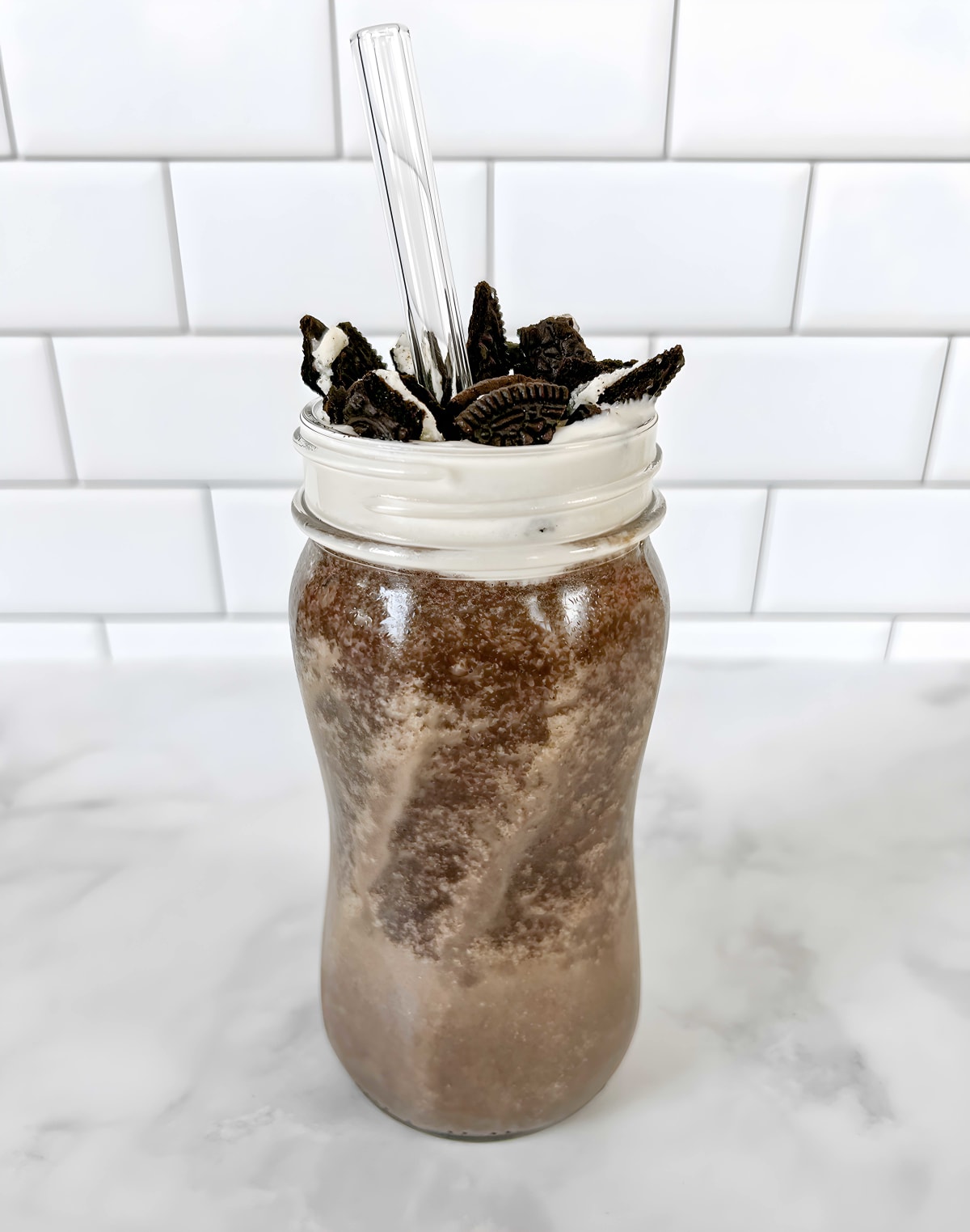 Oreo Milkshake without Ice Cream
