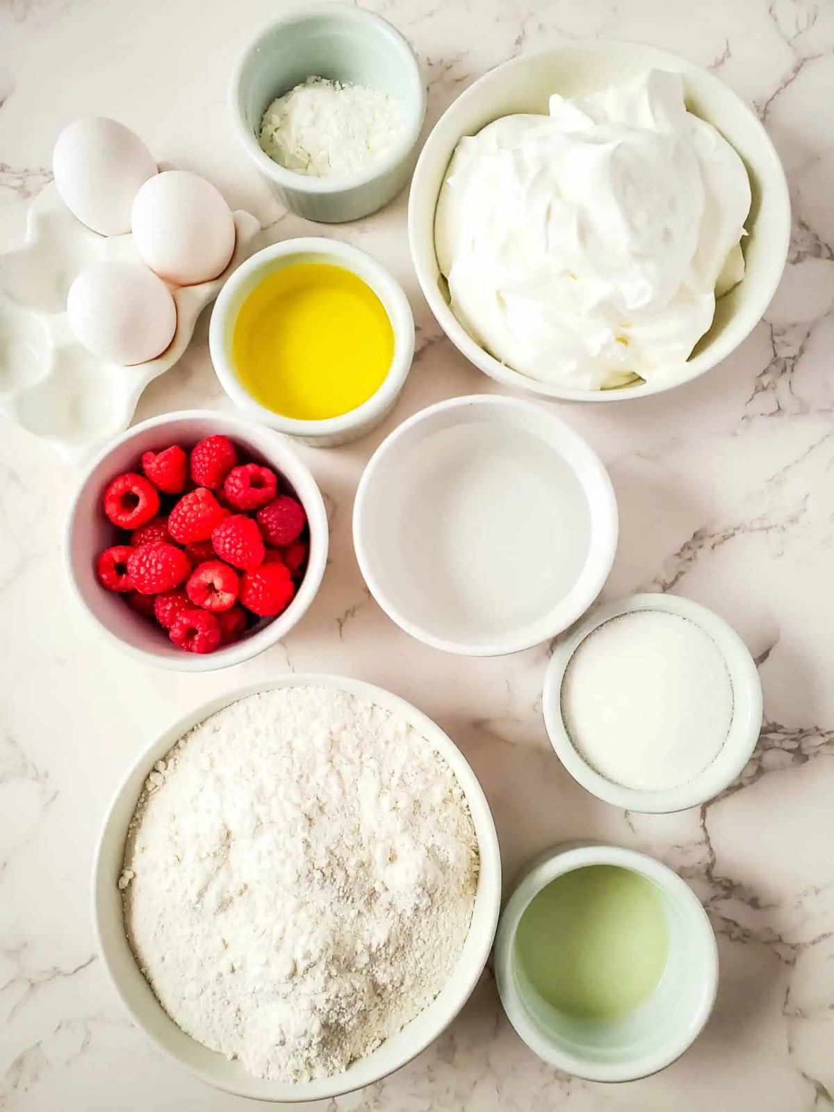 Vanilla Raspberry Cake